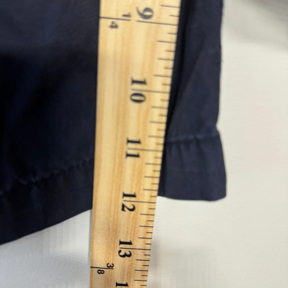 Buffalo David Bitton Shorts Mens 34 Navy‎ Blue Chino Cotton Flat Versatile Front
